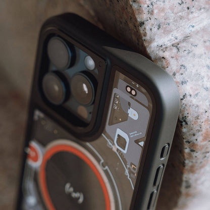 iPhone 15 Pro Max Kılıf Özelleştirilebilir 3 Fonksiyonlu Bluetooth Bağlantılı Bitmo Lab Bangcase Akıllı M-safe Kapak