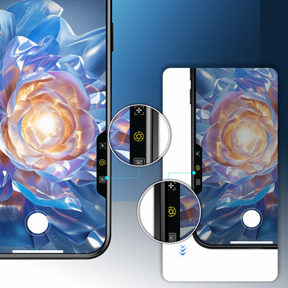 iPhone 16 Mohseven Safir Coating HD Temperli Cam Ekran Koruyucu