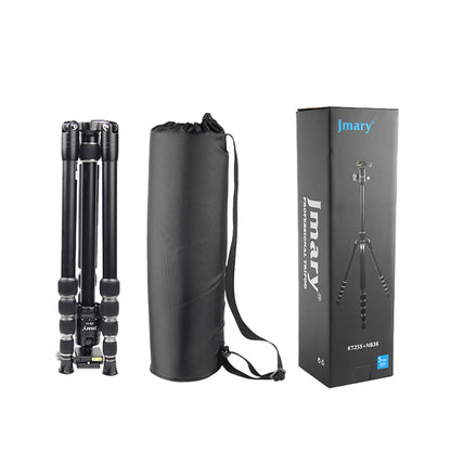 Jmary KT255+NB36 360 Derece Dönebilen Değiştirilebilir Başlıklı Tripod