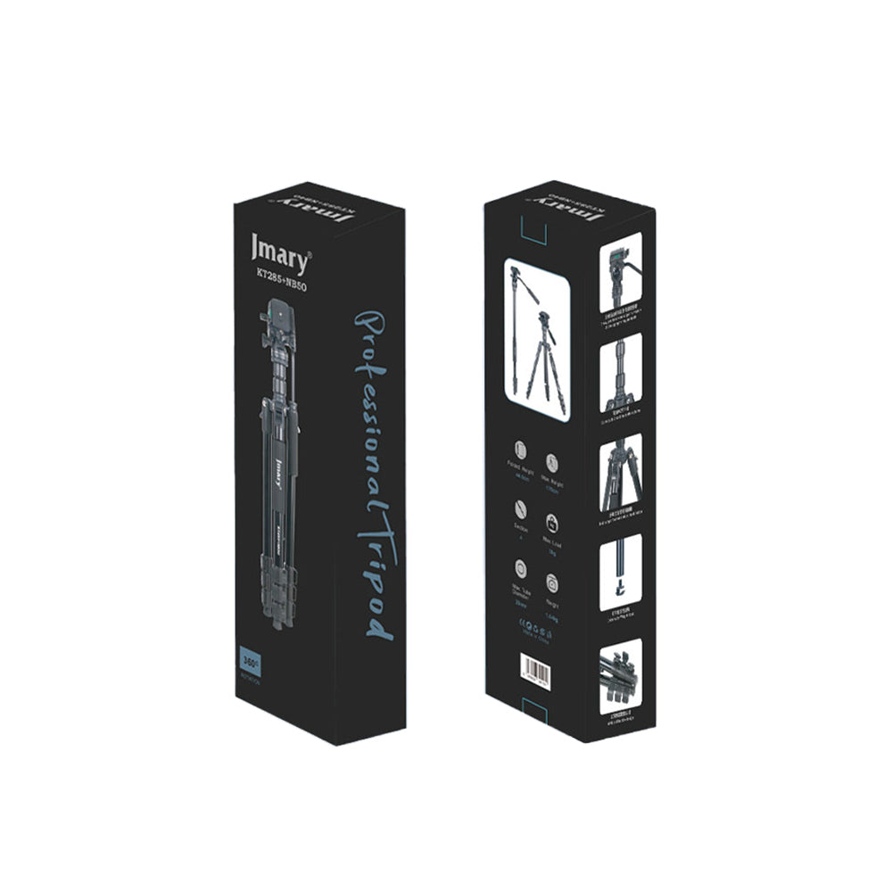 Jmary KT285+NB50 Ayarlanabilir Başlıklı Tripod