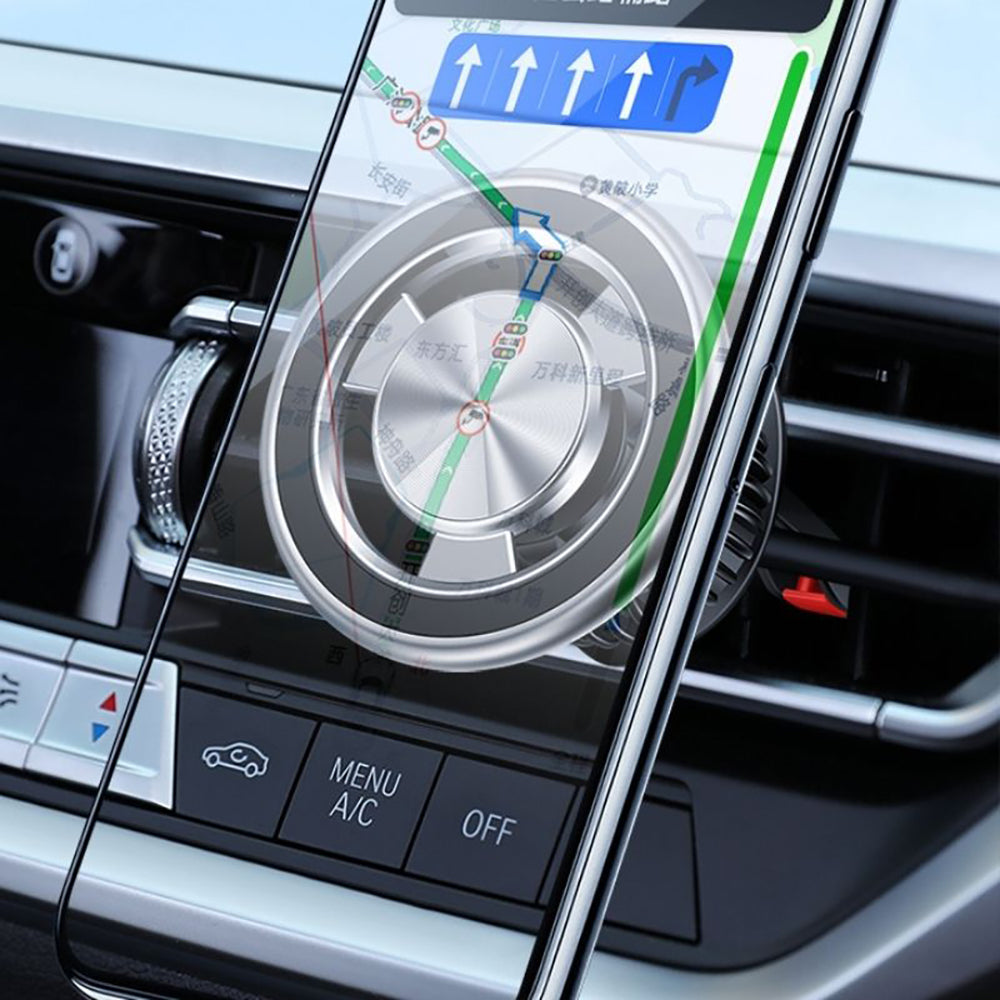 Jmary MH-77 Magnetik 360 Derece Oynar Başlıklı Telefon Tutucu Havalandırma Tasarım