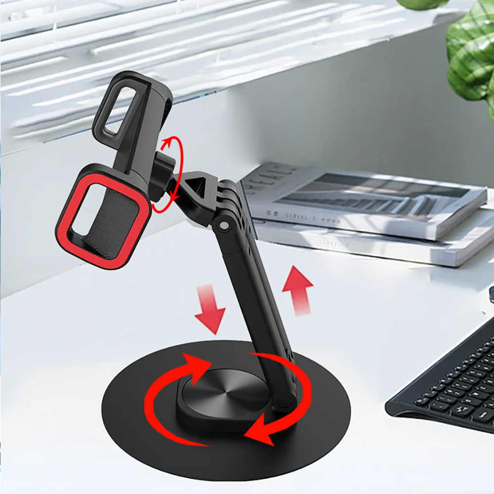 Jmary MK-63 Ayarlanabilir Katlanabilir 360 Derece Dönebilen Telefon ve Tablet Standı