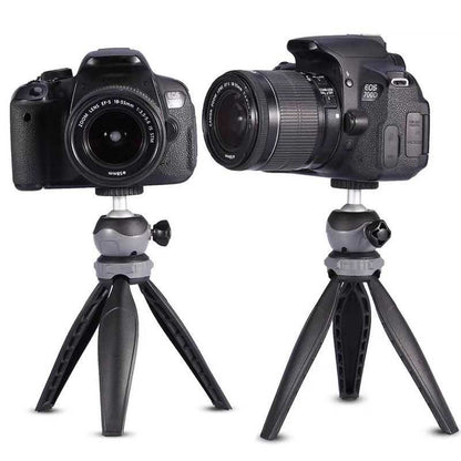 Jmary MT-20 Tripod 360 Derece Oynar Başlıklı Çok Yönlü Kısa Telefon Sabitleyici 16 cm