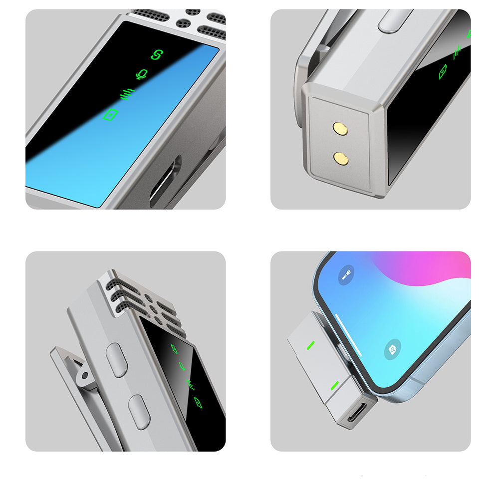 Jmary MW-15 Lightning Portlu Kablosuz Yaka Mikrofonu