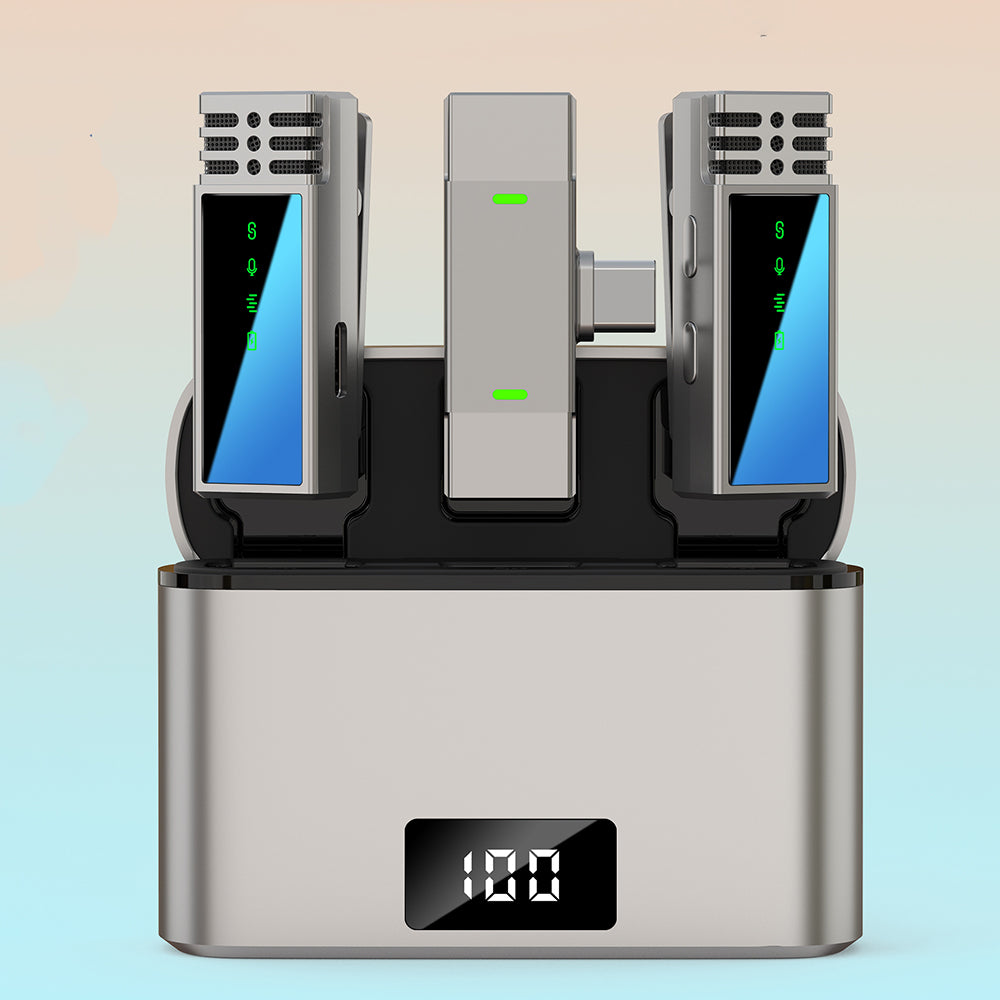 Jmary MW-15 Type-C Portlu Kablosuz Yaka Mikrofonu