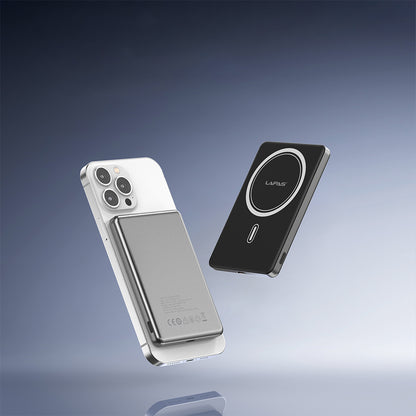Lapas LP-PW003 Ultra İnce Hızlı Şarj Özellikli Wireless Powerbank 5000mAh 15W