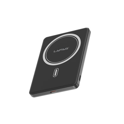Lapas LP-PW003 Ultra İnce Hızlı Şarj Özellikli Wireless Powerbank 5000mAh 15W
