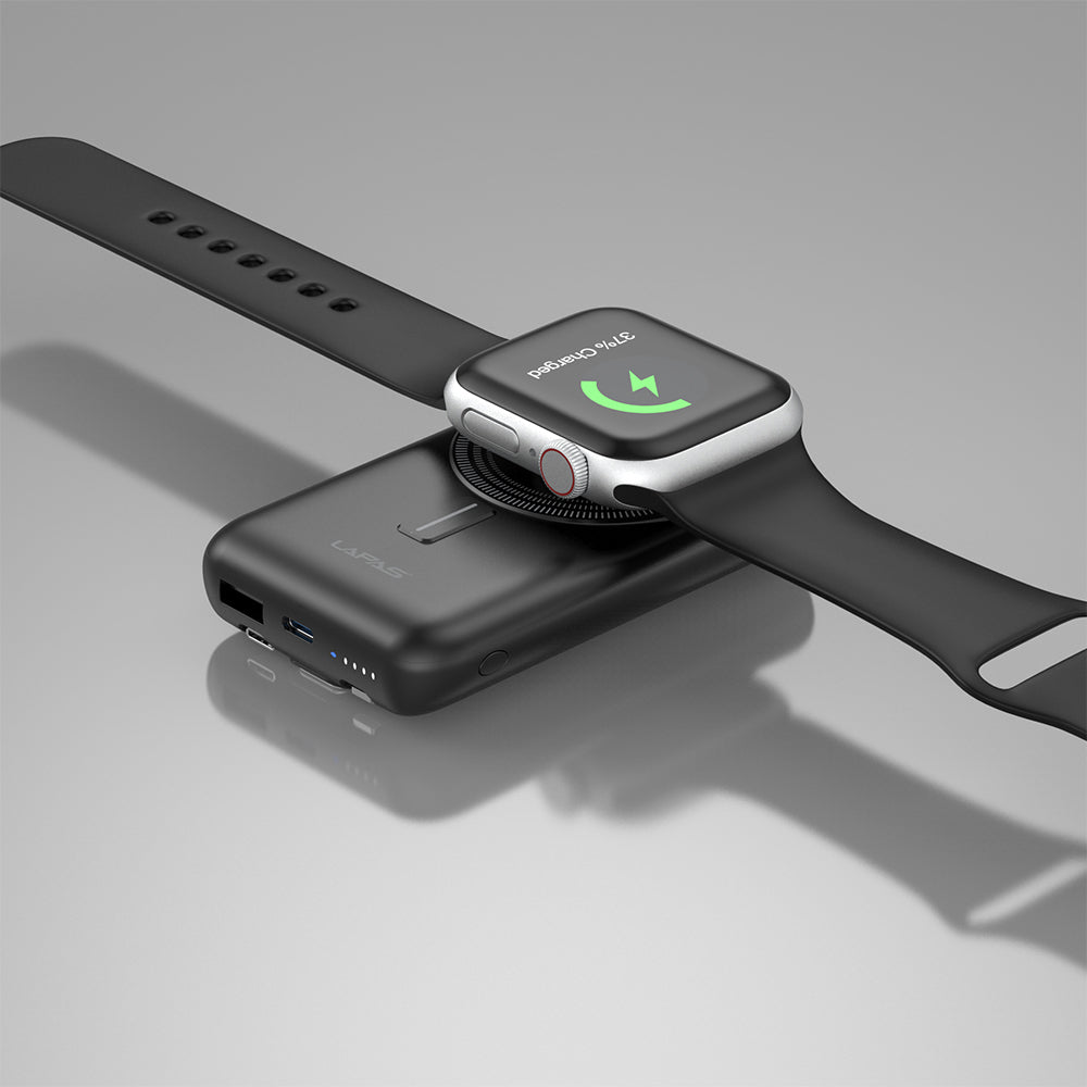 Lapas LP-PW004 Akıllı Saat Kablosuz Şarj Özellikli Wireless Powerbank 10000mAh 15W