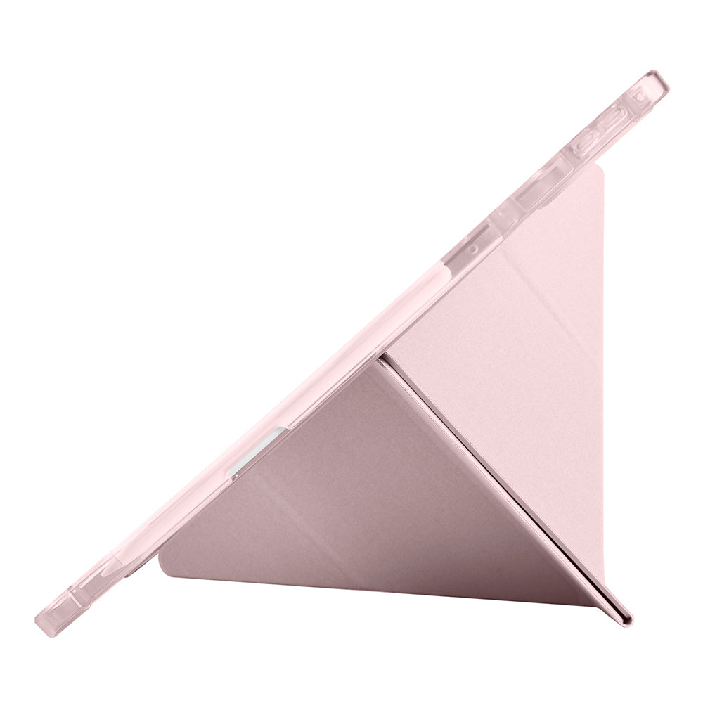 Lenovo Idea Tab Pro 12.7 TB-373FU Kılıf Zore Tri Folding Kalem Bölmeli Standlı Kılıf