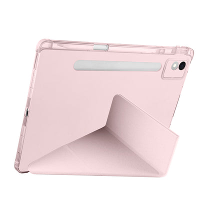 Lenovo Idea Tab Pro 12.7 TB-373FU Kılıf Zore Tri Folding Kalem Bölmeli Standlı Kılıf