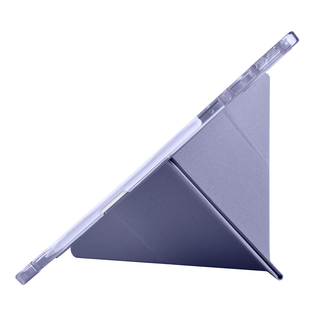 Lenovo Idea Tab Pro 12.7 TB-373FU Kılıf Zore Tri Folding Kalem Bölmeli Standlı Kılıf