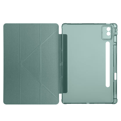 Lenovo Idea Tab Pro 12.7 TB-373FU Kılıf Zore Tri Folding Kalem Bölmeli Standlı Kılıf