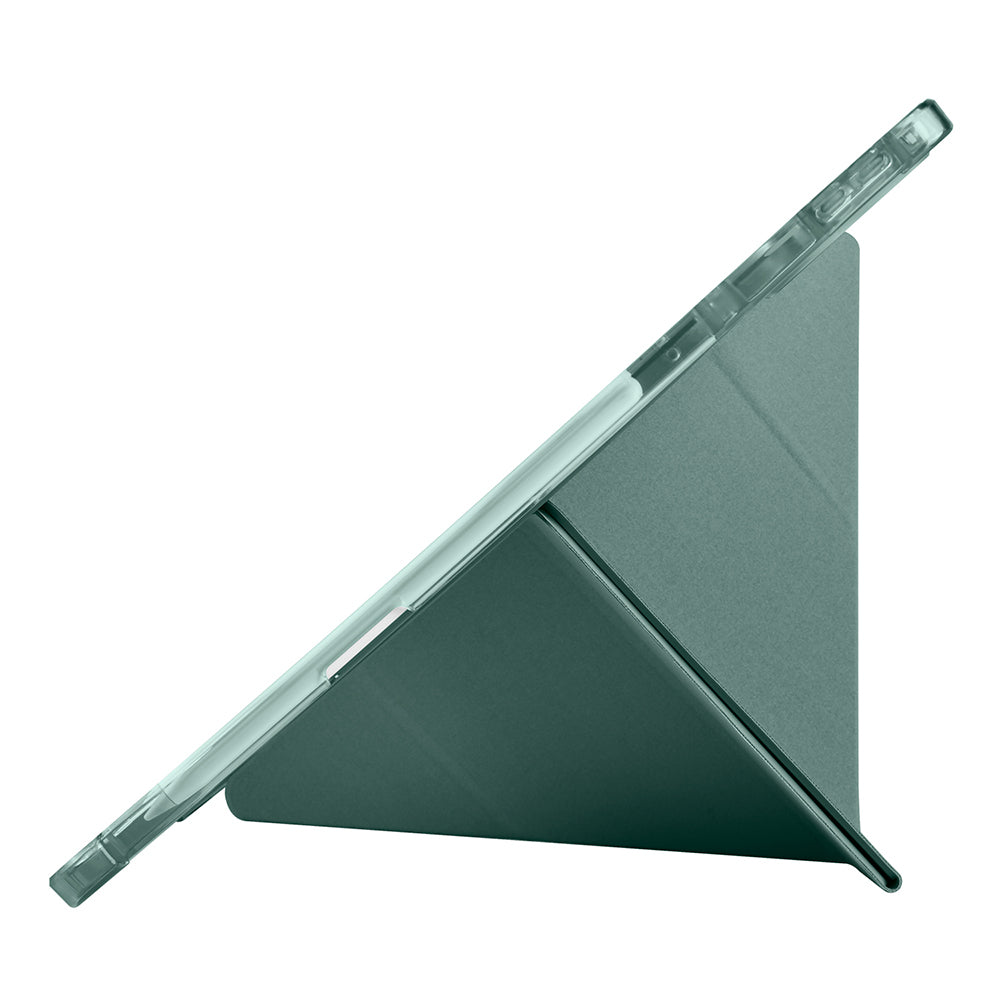 Lenovo Idea Tab Pro 12.7 TB-373FU Kılıf Zore Tri Folding Kalem Bölmeli Standlı Kılıf