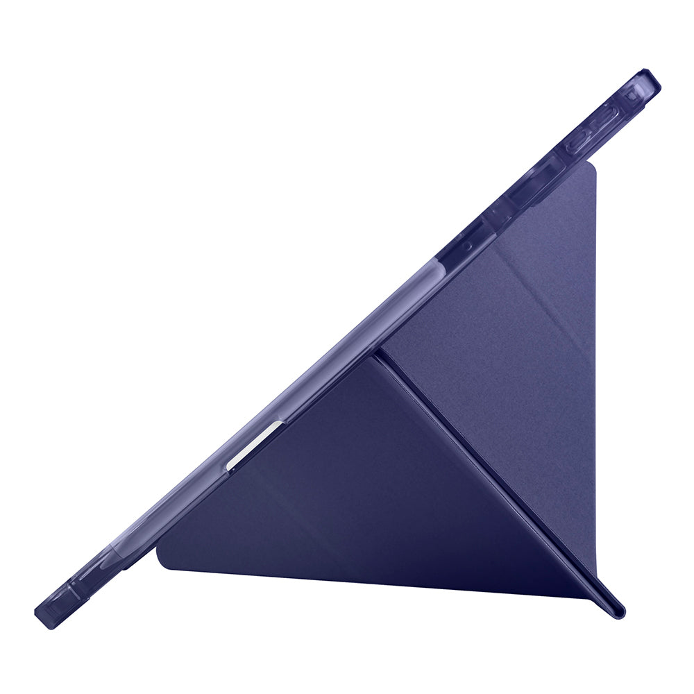 Lenovo Idea Tab Pro 12.7 TB-373FU Kılıf Zore Tri Folding Kalem Bölmeli Standlı Kılıf