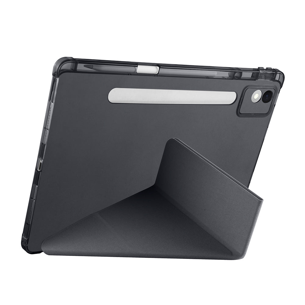Lenovo Idea Tab Pro 12.7 TB-373FU Kılıf Zore Tri Folding Kalem Bölmeli Standlı Kılıf