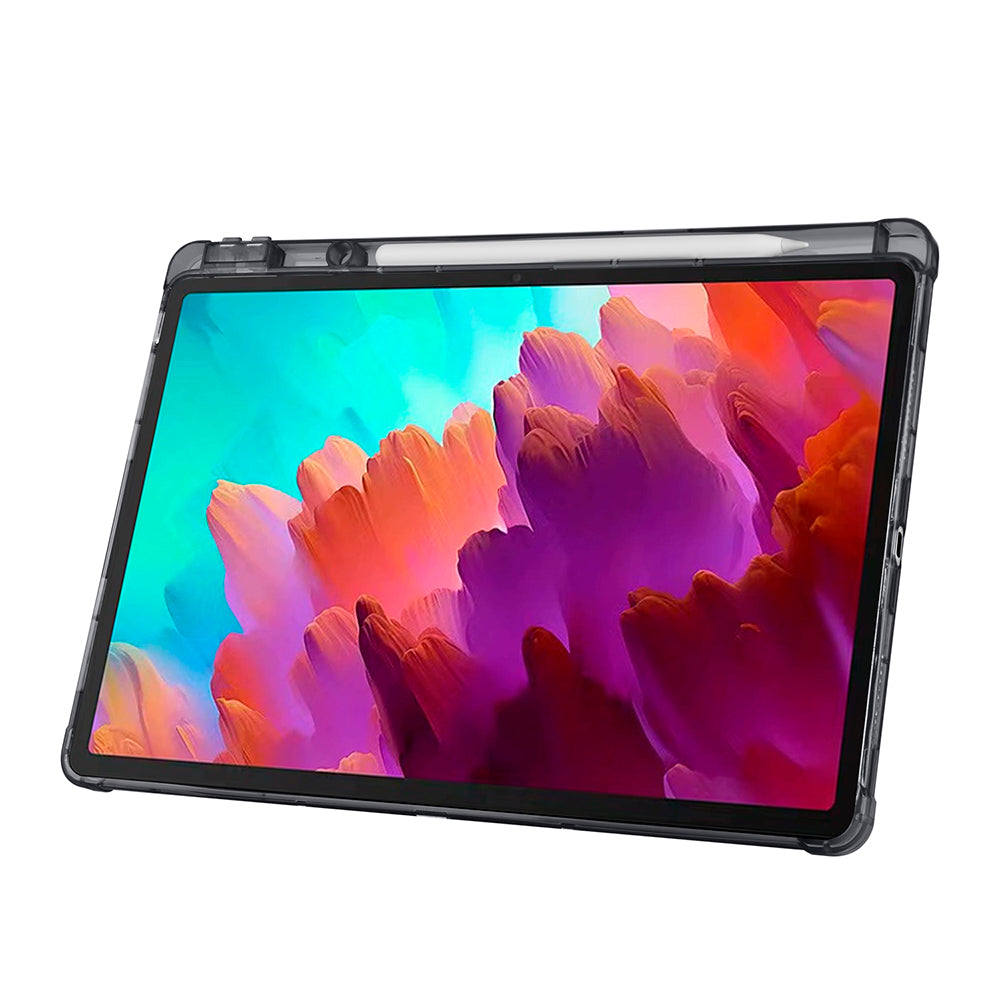 Lenovo Idea Tab Pro 12.7 TB-373FU Kılıf Zore Tri Folding Kalem Bölmeli Standlı Kılıf