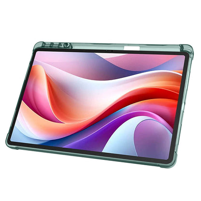 Lenovo M11 TB-330FU Kılıf Zore Tri Folding Kalem Bölmeli Standlı Kılıf