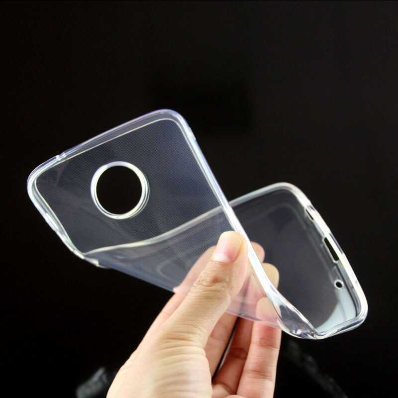 Lenovo Moto Z Play Kılıf Zore Süper Silikon Kapak