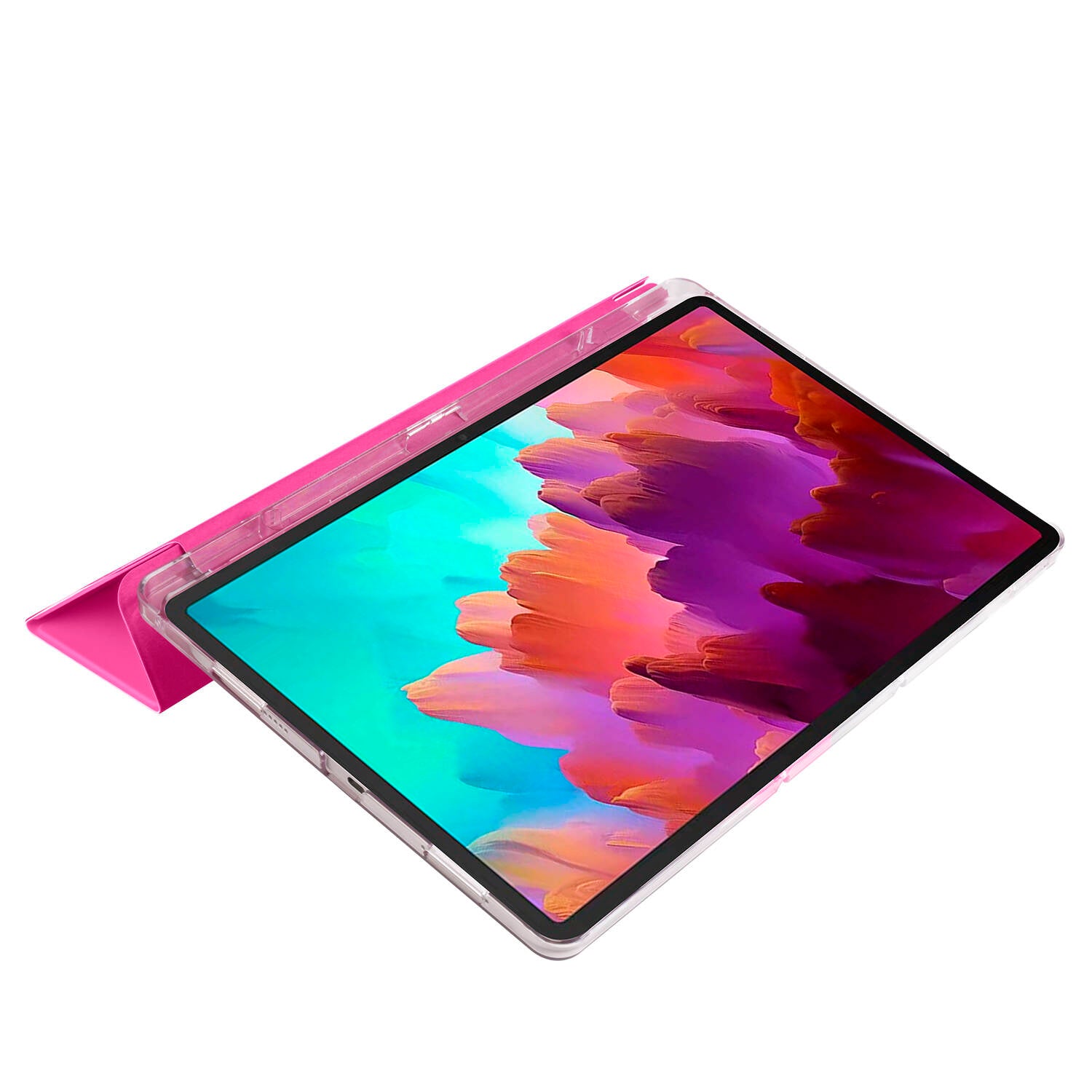Lenovo Tab P12 Zore Smart Cover Standlı 1-1 Kılıf