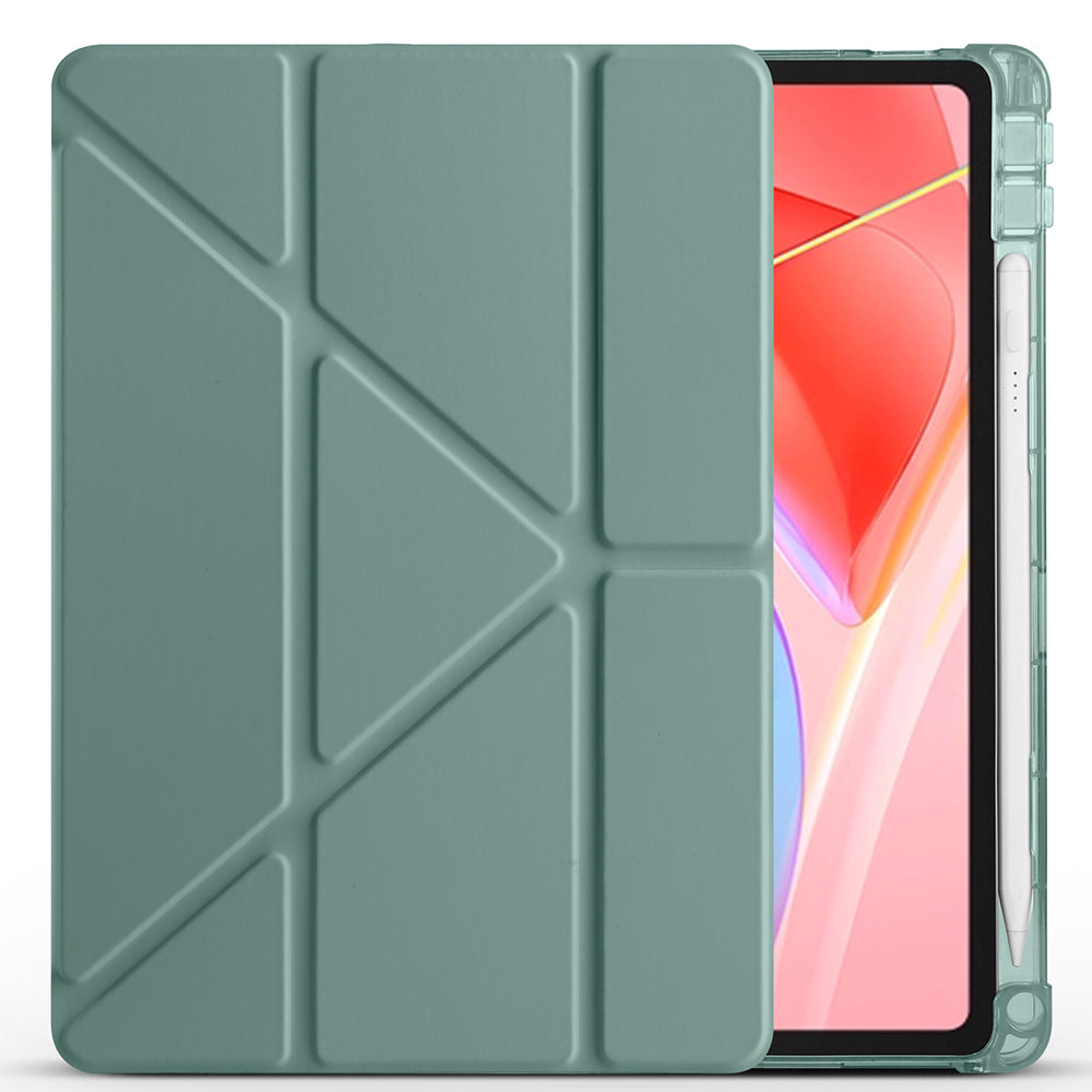 Lenovo Tab TB-311FU Kılıf Zore Tri Folding Kalem Bölmeli Standlı Kılıf