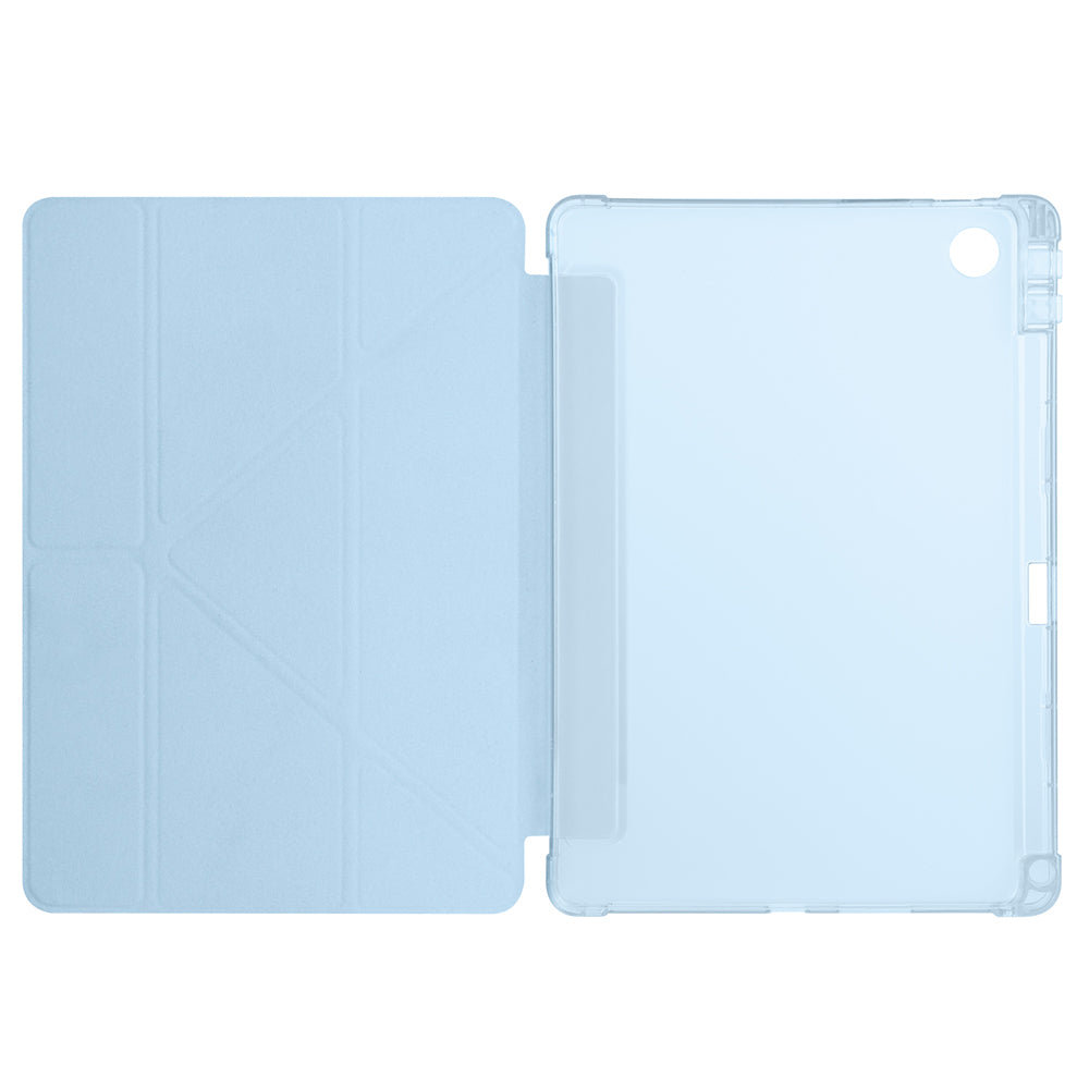 Lenovo Tab TB-311FU Kılıf Zore Tri Folding Kalem Bölmeli Standlı Kılıf