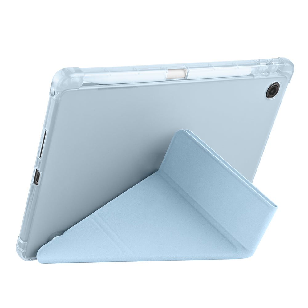 Lenovo Tab TB-311FU Kılıf Zore Tri Folding Kalem Bölmeli Standlı Kılıf