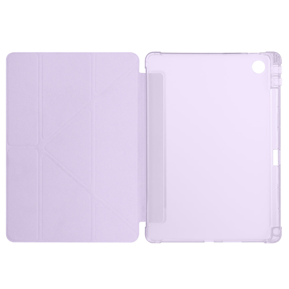 Lenovo Tab TB-311FU Kılıf Zore Tri Folding Kalem Bölmeli Standlı Kılıf