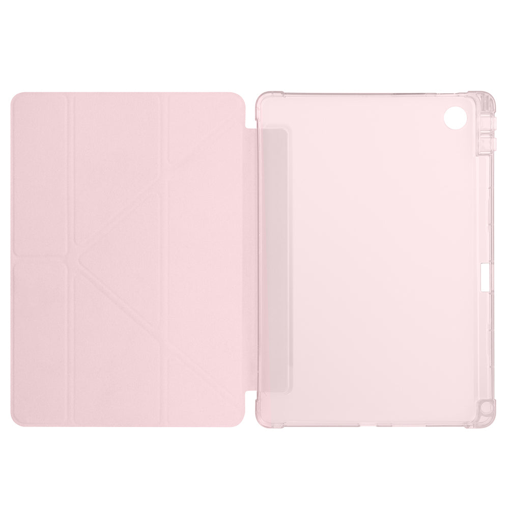 Lenovo Tab TB-311FU Kılıf Zore Tri Folding Kalem Bölmeli Standlı Kılıf