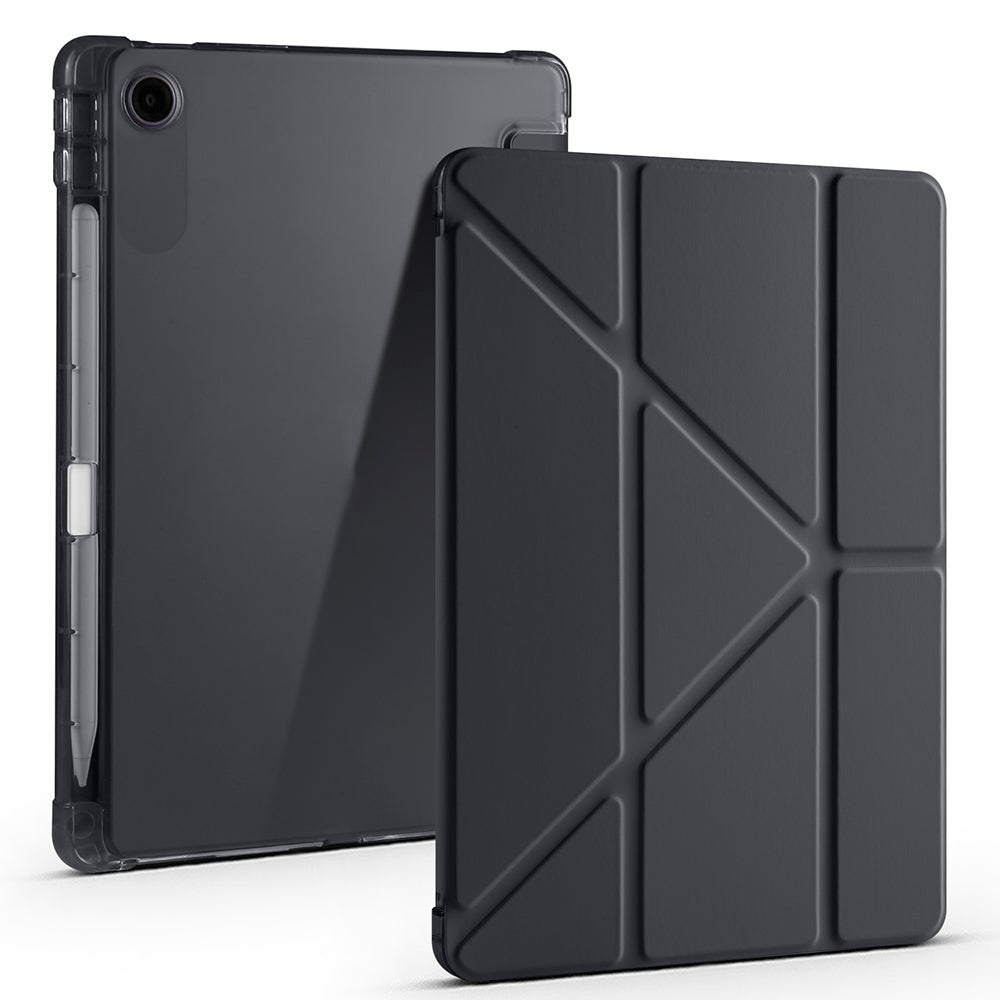 Lenovo Tab TB-311FU Kılıf Zore Tri Folding Kalem Bölmeli Standlı Kılıf