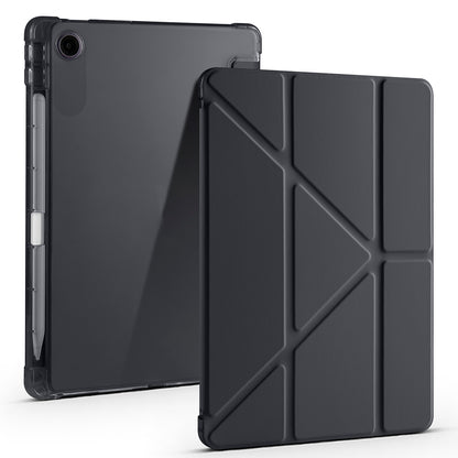 Lenovo Tab TB-311FU Kılıf Zore Tri Folding Kalem Bölmeli Standlı Kılıf