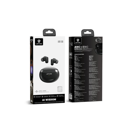 Lenyes Air 56 Ai Çeviri Özellikli ANC/ENC Teknolojili Kulak İçi Bluetooth Kulaklık v5.3
