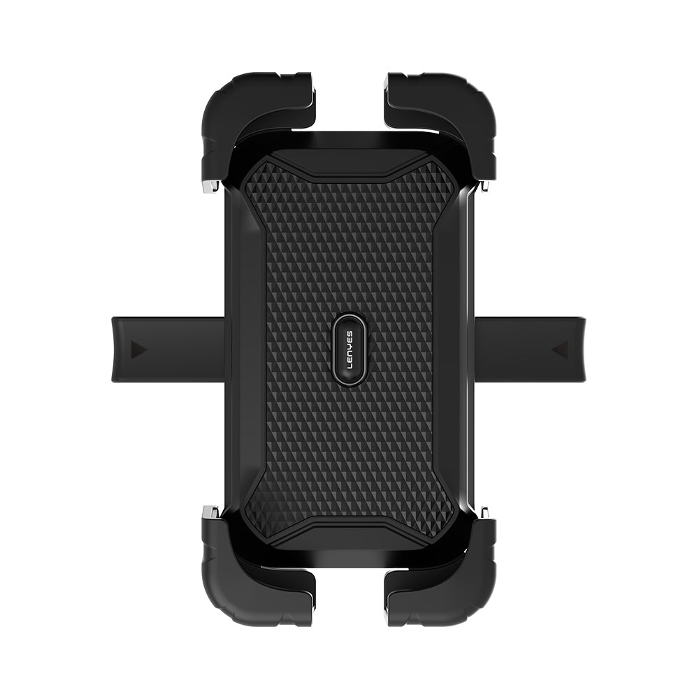 Lenyes CR165 Sarsıntı Önleyici 360° Derece Dönebilen Ayarlanabilir Motosiklet ve Bisiklet Telefon Tutucu