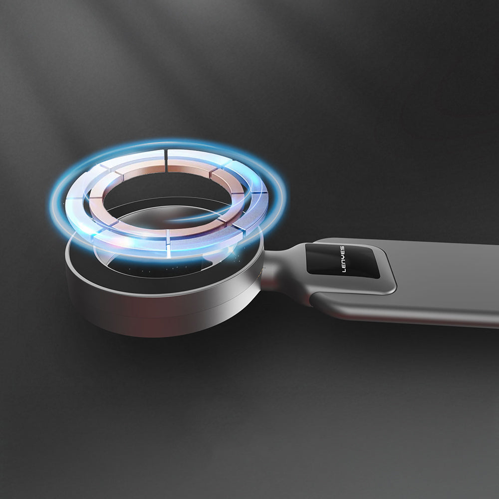 Lenyes CR185 Magnetik M-safe Uyumlu Bükülebilen Eğimi ve Düz Zemin Araç Telefon Tutucu