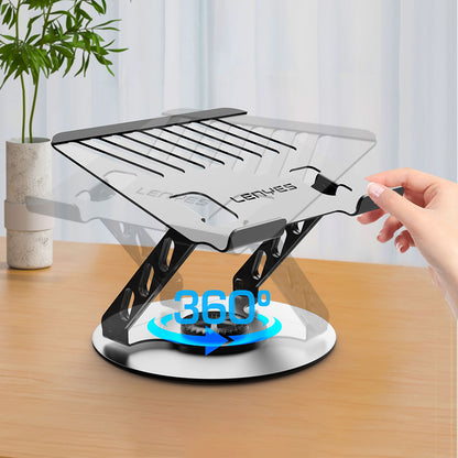 Lenyes CR190 360 Derece Dönebilen Katlanabilir Laptop Standı