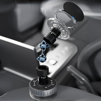 Lenyes CR192 Vakum Özellikli 360 Derece Dönebilen Magnetik Telefon Tutucu