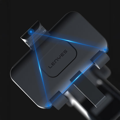 Lenyes CR195 Sarsıntı Önleyici 360° Derece Dönebilen Teleskopik Vantuzlu Tasarım Araç Telefon Tutucu