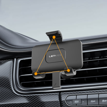 Lenyes CR196 360° Dönebilen Havalandırma Tasarım Araç Telefon Tutucu