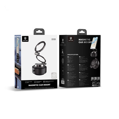 Lenyes CR198 360 Derece Dönebilen 100mAh Type-C Portlu Elektrikli Vakum Özellikli Katlanabilir Telefon Tutucu