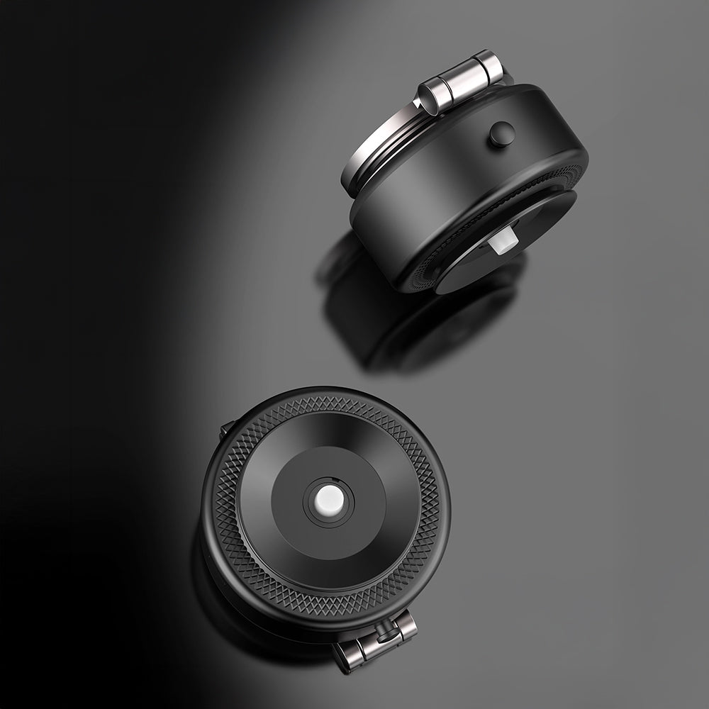 Lenyes CR198 360 Derece Dönebilen 100mAh Type-C Portlu Elektrikli Vakum Özellikli Katlanabilir Telefon Tutucu