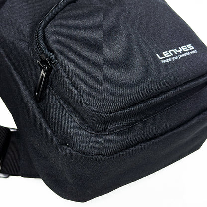 Lenyes LB526 Urus Serisi Su Geçirmez Polyester Kumaş Ayarlanabilir Omuz Askılı Çapraz Vücut Çantası