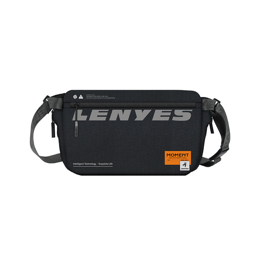 Lenyes LB594 Innovator Crossbody Serisi Manyetik Tokalı 500D Su Geçirmez Kumaşlı Çapraz Vücut Çantası