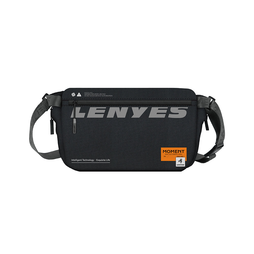 Lenyes LB594 Innovator Crossbody Serisi Manyetik Tokalı 500D Su Geçirmez Kumaşlı Çapraz Vücut Çantası