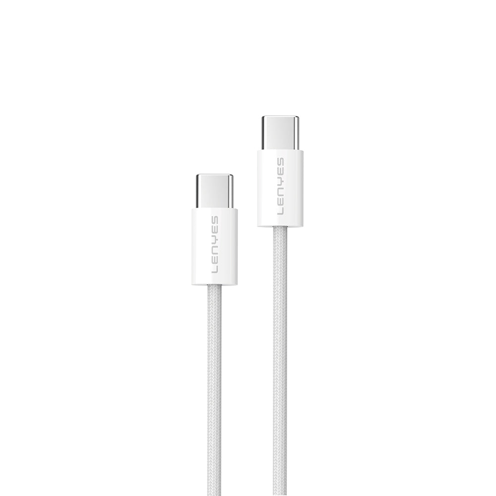 Lenyes LC526 Type-C to Type-C Akıllı Çip Koruma Özellikli Data ve Şarj Kablosu 60W 1.2M