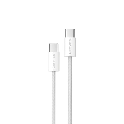 Lenyes LC526 Type-C to Type-C Akıllı Çip Koruma Özellikli Data ve Şarj Kablosu 60W 1.2M