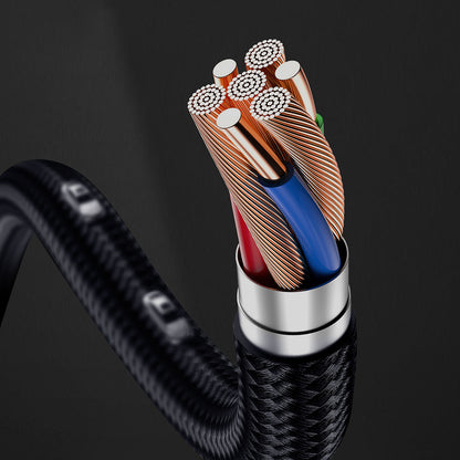 Lenyes LC532 Type-C to Type-C Hızlı Şarj Özellikli Data ve Şarj Kablosu 60W 1M