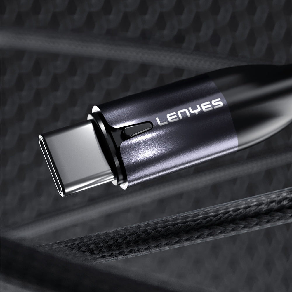 Lenyes LC535 Type-C to Type-C Hızlı Şarj Özellikli Data ve Şarj Kablosu 60W 1M