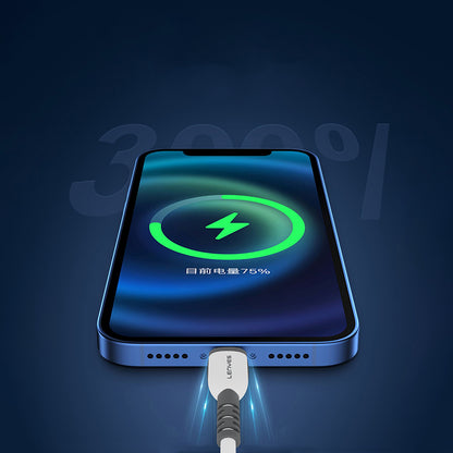 Lenyes LC979 USB-A to Type-C Hızlı Şarj Özellikli Data ve Şarj Kablosu 2.4A 1M