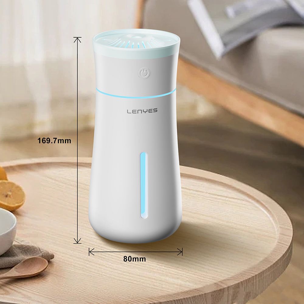 Lenyes LHU03 Vazo Tipi RGB Atmosfer Işıklı Nano Sprey Sessiz Hava Nemlendirici