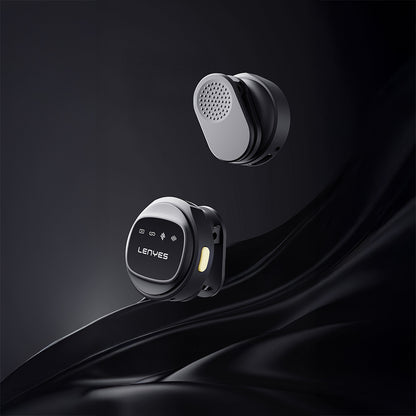 Lenyes LM204-L Type-C Şarj Portlu Akıllı Gürültü Engelleyicili Lightning Bağlantılı Kablosuz Yaka Mikrofonu