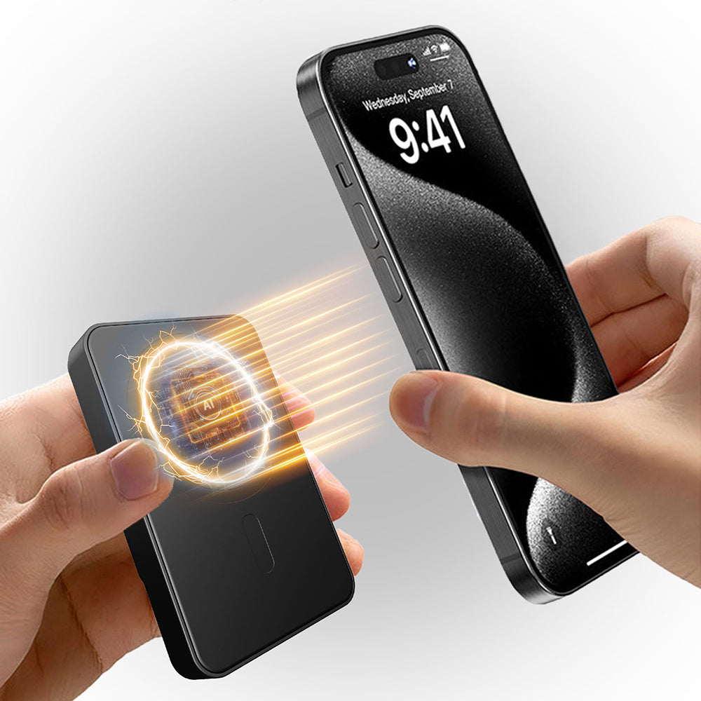 Lenyes PW126D Dijital LED Ekranlı Kablosuz Şarj Özellikli Powerbank 22.5W 10.000mAh